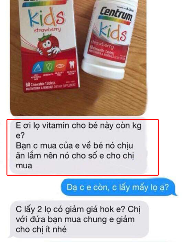 Viên uống vitamin tổng hợp Centrum Kids Strawberry review từ khách hàng