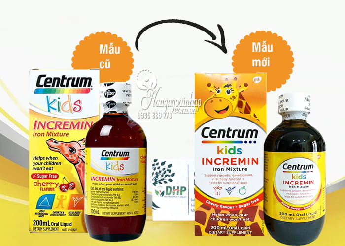 Centrum Kids Incremin – Vitamin Dành Cho Bé Biếng Ăn 5