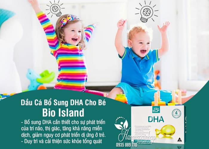 Dầu Cá Bổ Sung DHA Cho Bé Bio Island 30 Viên Của Úc 9