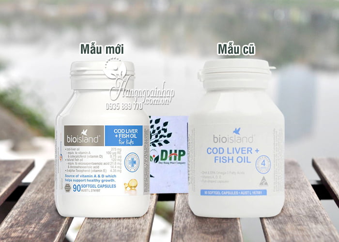 Dầu Cá Cod Liver Fish Oil Bio Island Hộp 90 Viên Của Úc 1