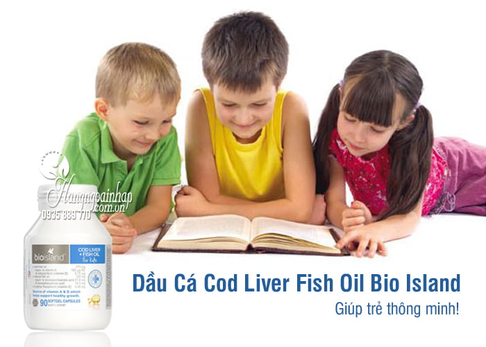 Dầu Cá Cod Liver Fish Oil Bio Island Hộp 90 Viên Của Úc 6