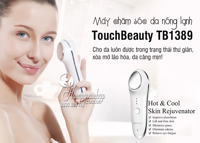 Máy chăm sóc da nóng lạnh TouchBeauty TB1389 chính hãng 1