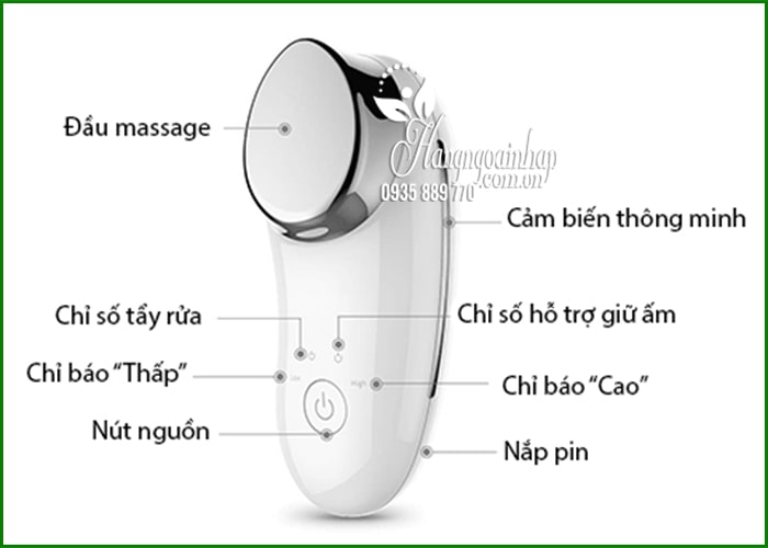 Máy massage hấp thu kem TouchBeauty TB1681 chính hãng 0