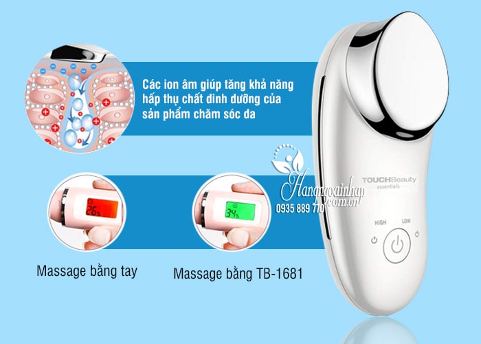 Máy massage hấp thu kem TouchBeauty TB1681 chính hãng 3