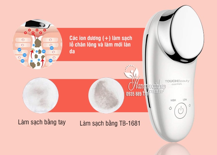Máy massage hấp thu kem TouchBeauty TB1681 chính hãng 5
