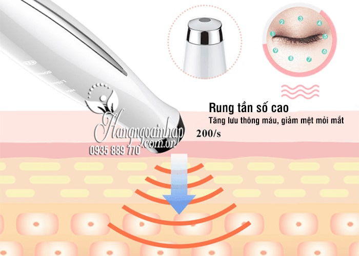 Máy massage mắt giảm nhăn trị thâm TouchBeauty TB1662 7