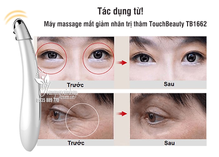 Máy massage mắt TouchBeauty TB1583 giảm nhăn, thâm quầng 1