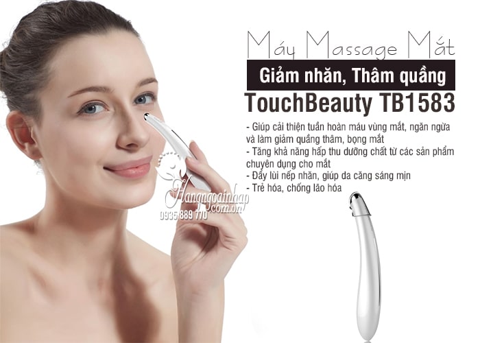 Máy massage mắt TouchBeauty TB1583 giảm nhăn, thâm quầng 0