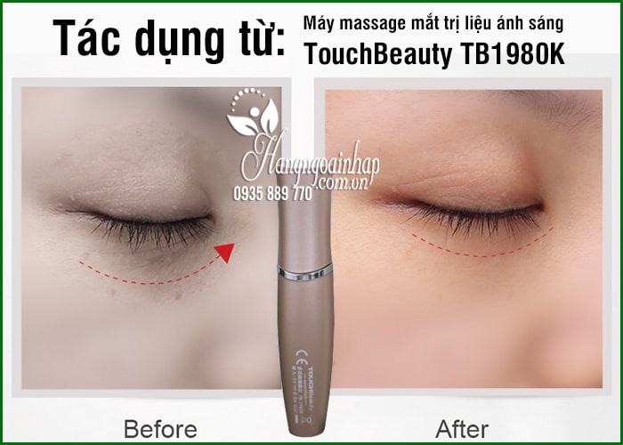 Máy massage mắt trị liệu ánh sáng TouchBeauty TB1980K  1