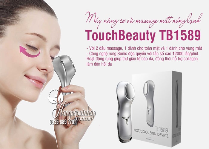 Máy nâng cơ và massage mắt nóng lạnh TouchBeauty TB1589  0