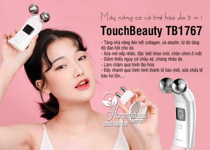 Máy nâng cơ và trẻ hóa da 3 in 1 TouchBeauty TB1767 0