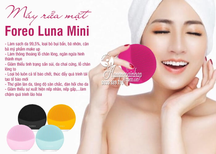 Máy rửa mặt Foreo Luna Mini 3 chính hãng, giá tốt nhất 8