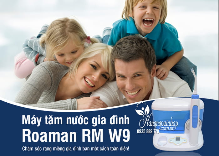 Máy tăm nước gia đình Roaman RM W9 chính hãng 5