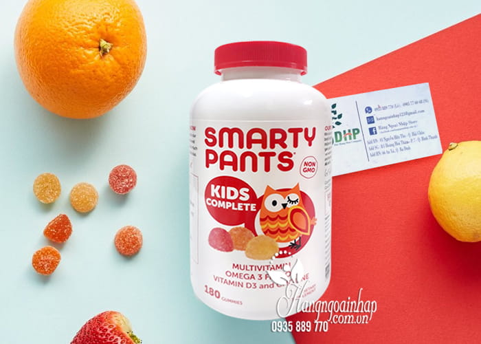 Kẹo dẻo vitamin cho bé Smarty Pants Kids Complete của Mỹ 6