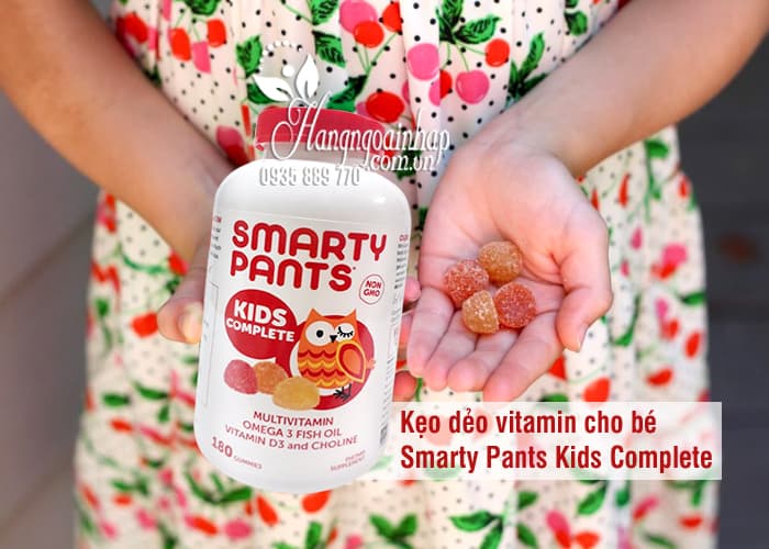 Kẹo dẻo vitamin cho bé Smarty Pants Kids Complete của Mỹ 9