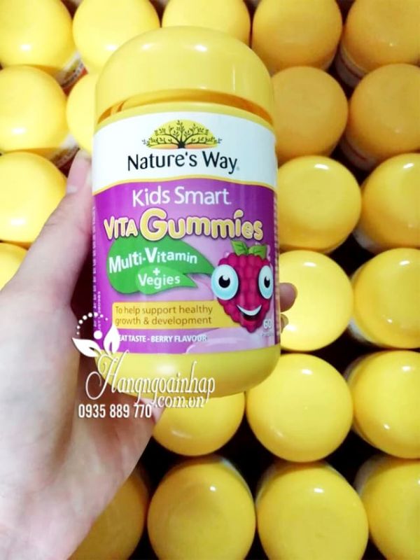 Kẹo dẻo vitamin tổng hợp Vita Gummies Multi Vitamin + Vegies 1