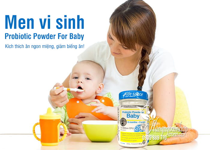 Men vi sinh Probiotic Powder For Baby 40g, bé 6 tháng - 3 tuổi 1