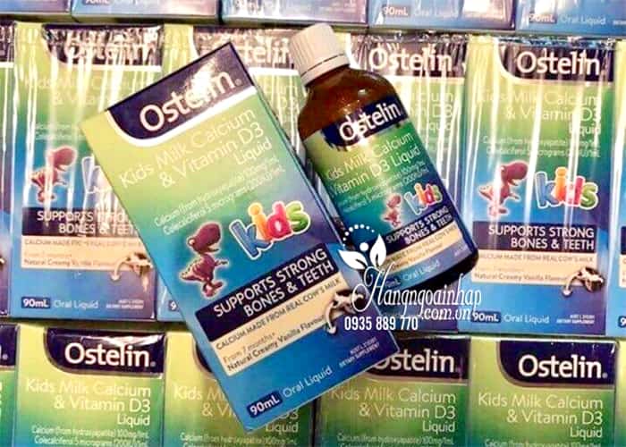 Ostelin Kids Milk Calcium & Vitamin D3 Liquid 90ml của Úc 9
