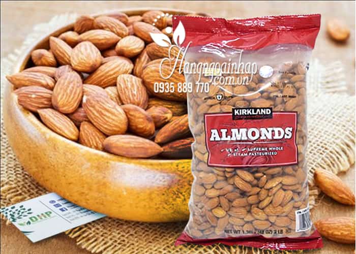 Hạt Hạnh Nhân Sấy Khô Kirkland Almonds Gói 1.36kg 5