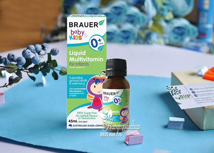 Siro Brauer Baby Kids Liquid Multivitamin For Infants 0+ 5