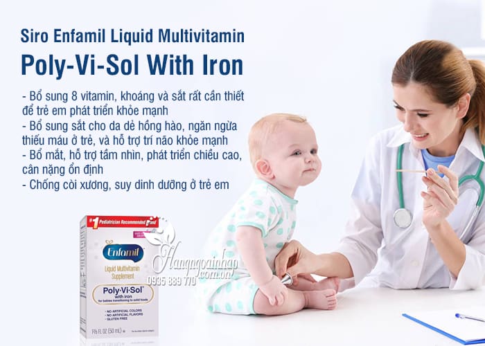 Siro Enfamil Liquid Multivitamin Poly-Vi-Sol With Iron 50ml  5