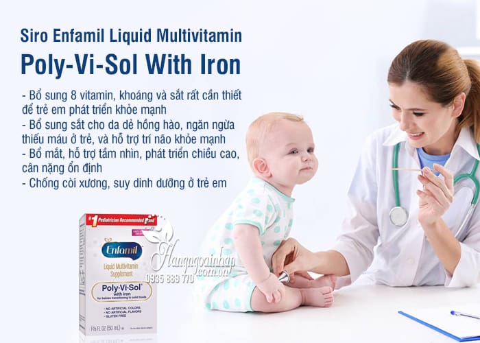 Siro Enfamil Liquid Multivitamin Poly-Vi-Sol With Iron 50ml  5