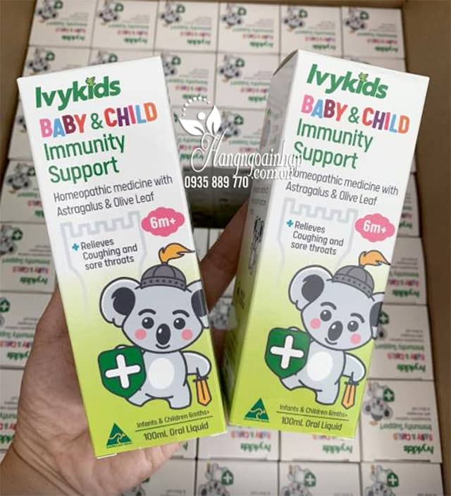 Siro tăng miễn dịch IvyKids Immunity Support trên 6 tháng 4