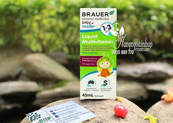 Siro vitamin tổng hợp Brauer Liquid Multivitamin từ 1-3 tuổi 5