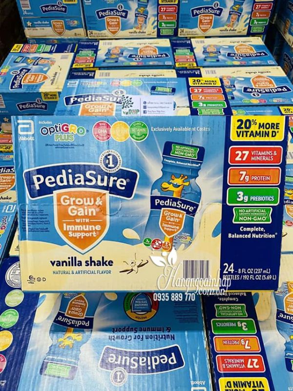 Sữa Pediasure Grow & Gain Optigro Plus 24 chai của Mỹ 99