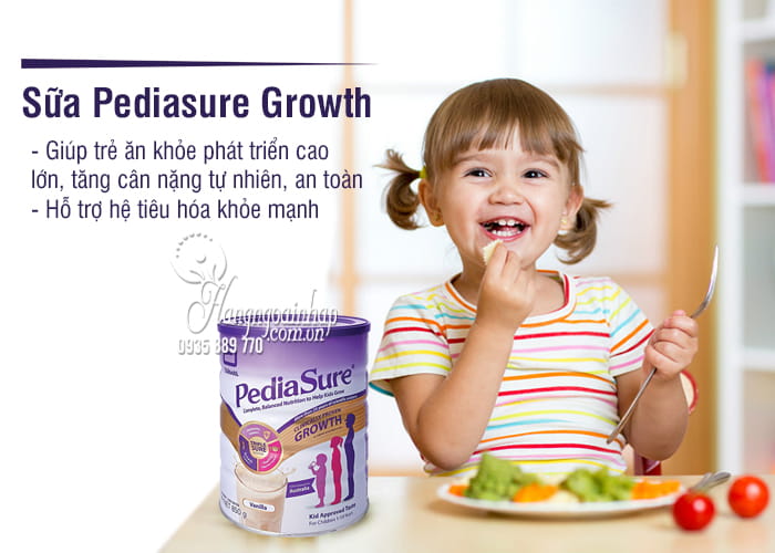 Sữa Pediasure Growth 850g cho trẻ từ 1-10 tuổi của Úc 1