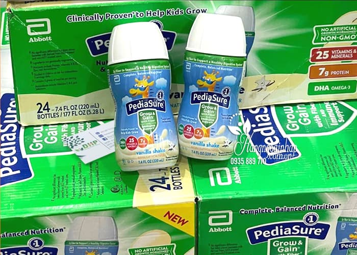 Sữa Pediasure with Fiber dạng nước hương vani của Mỹ 78