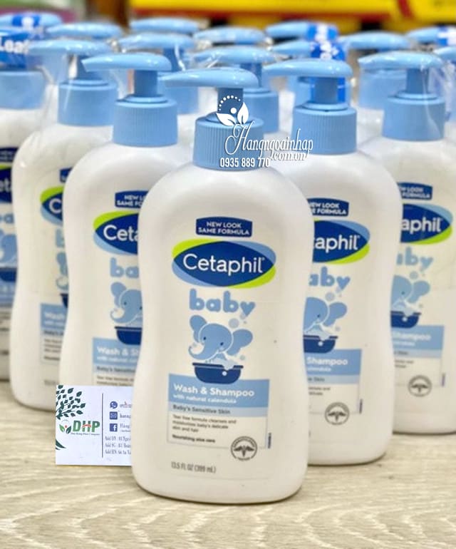 Sữa tắm gội Cetaphil Baby cho trẻ sơ sinh của Canada 89