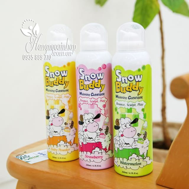 Sữa tắm tạo bọt cho trẻ em Snow Buddy Whipping Cleanser Hàn Quốc 1