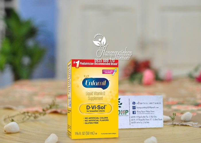 Thuốc bổ sung Vitamin D nhỏ giọt Enfamil D-Vi-Sol cho trẻ em 1
