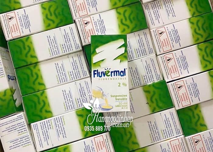 Thuốc tẩy giun Pháp Fluvermal 30ml dạng siro cho bé trên 2 tuổi 8