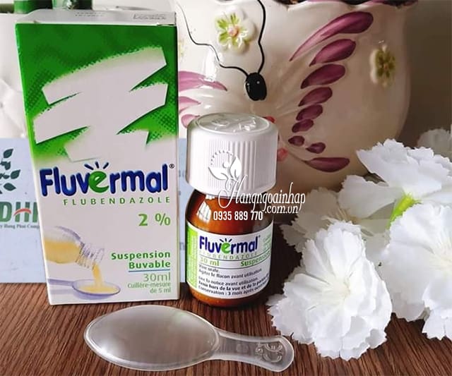 Thuốc tẩy giun Pháp Fluvermal 30ml dạng siro cho bé trên 2 tuổi 2