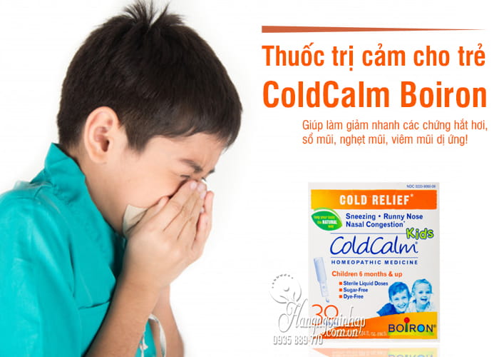 Thuốc trị cảm ColdCalm Boiron cho trẻ từ 6 tháng tuổi 1