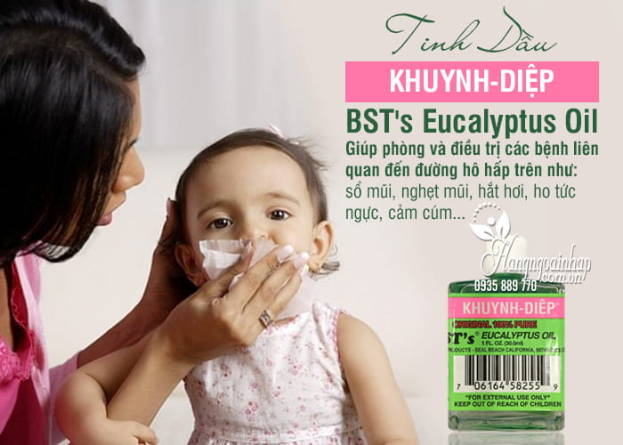 Tinh Dầu Khuynh Diệp BST's Eucalyptus Oil 30ml Của Mỹ 6