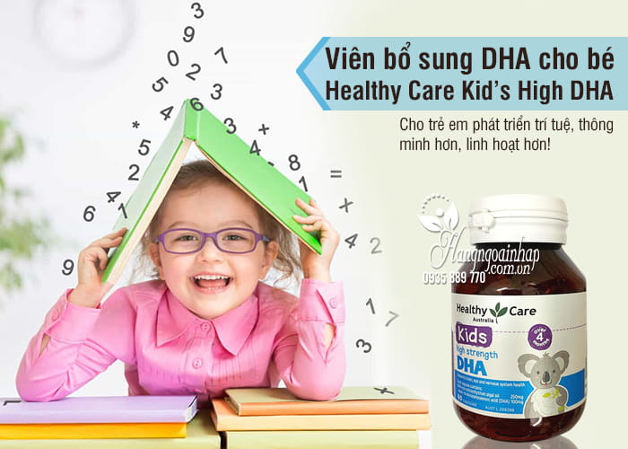 Viên bổ sung DHA cho bé Healthy Care Kid’s High DHA 60 viên 4