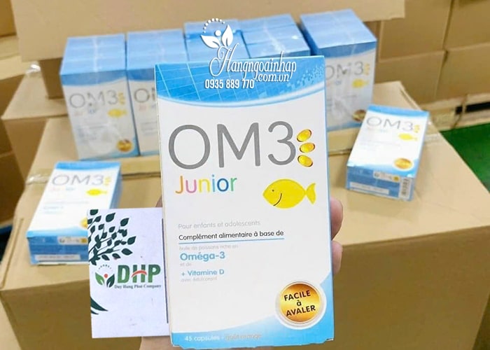 Viên bổ sung Omega 3 cho bé OM3 Junior 45 viên của Pháp 56