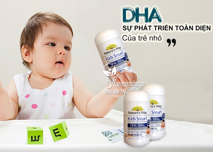 Viên nhai Natures Way Kids Smart DHA 300mg Triple Strength 2