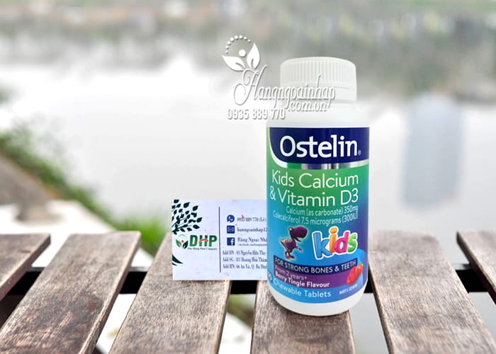 Viên nhai Ostelin Kids Calcium & Vitamin D3 cho bé 90 viên 9
