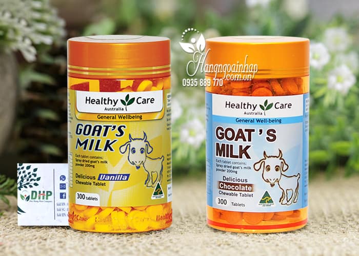 Viên sữa dê cô đặc Goat Milk Healthy Care 300 viên của Úc 5