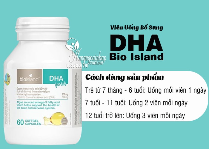 Viên Uống Bổ Sung Dha Bio Island Hộp 60 Viên Của Úc 89