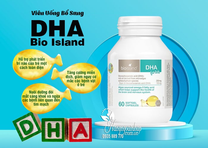 Viên Uống Bổ Sung Dha Bio Island Hộp 60 Viên Của Úc 34