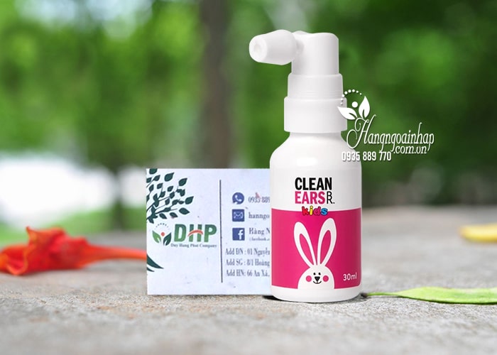 Xịt tan ráy tai cho bé Clean Ears Kids 30ml của Úc 0