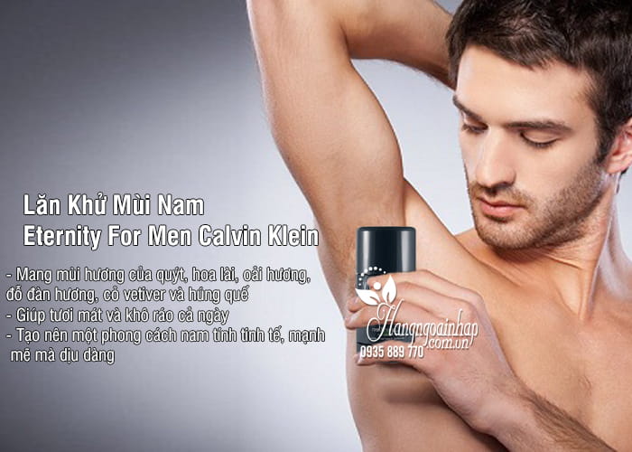 Lăn Khử Mùi Nam Eternity For Men Calvin Klein Của Mỹ 1