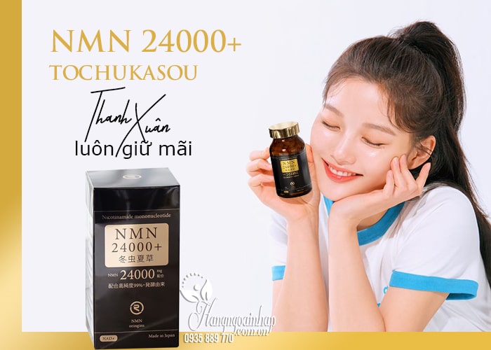 NMN 24000+ Tochukasou của Nhật Bản hộp 90 viên 1