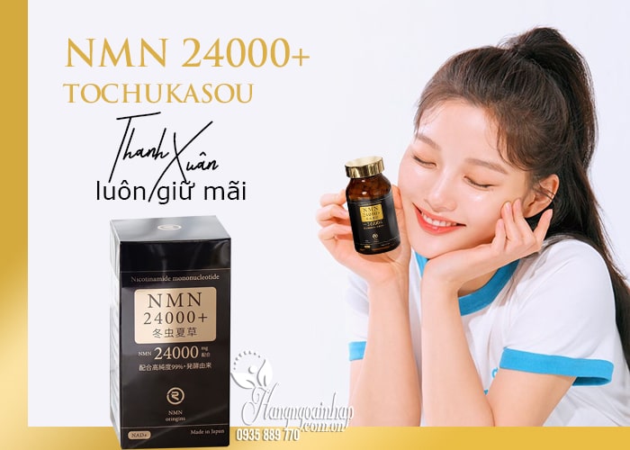 NMN 24000+ Tochukasou của Nhật Bản hộp 90 viên 1