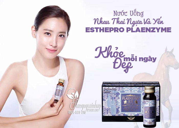 Nước Uống Nhau Thai Ngựa Và Yến EsthePro Plaenzyme 34